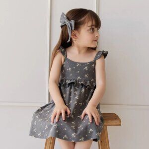 NWT - Jamie Kay Lulu Bloom lava dress and matching bow